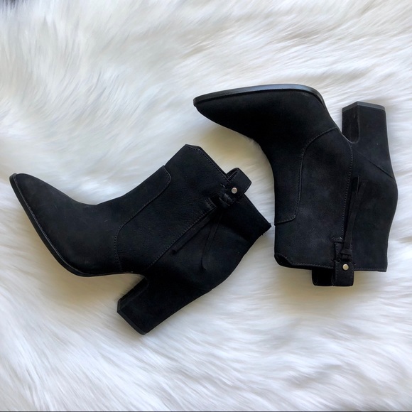 Sam Edelman Shoes - NWOT {Sam Edelman} Black Suede Booties